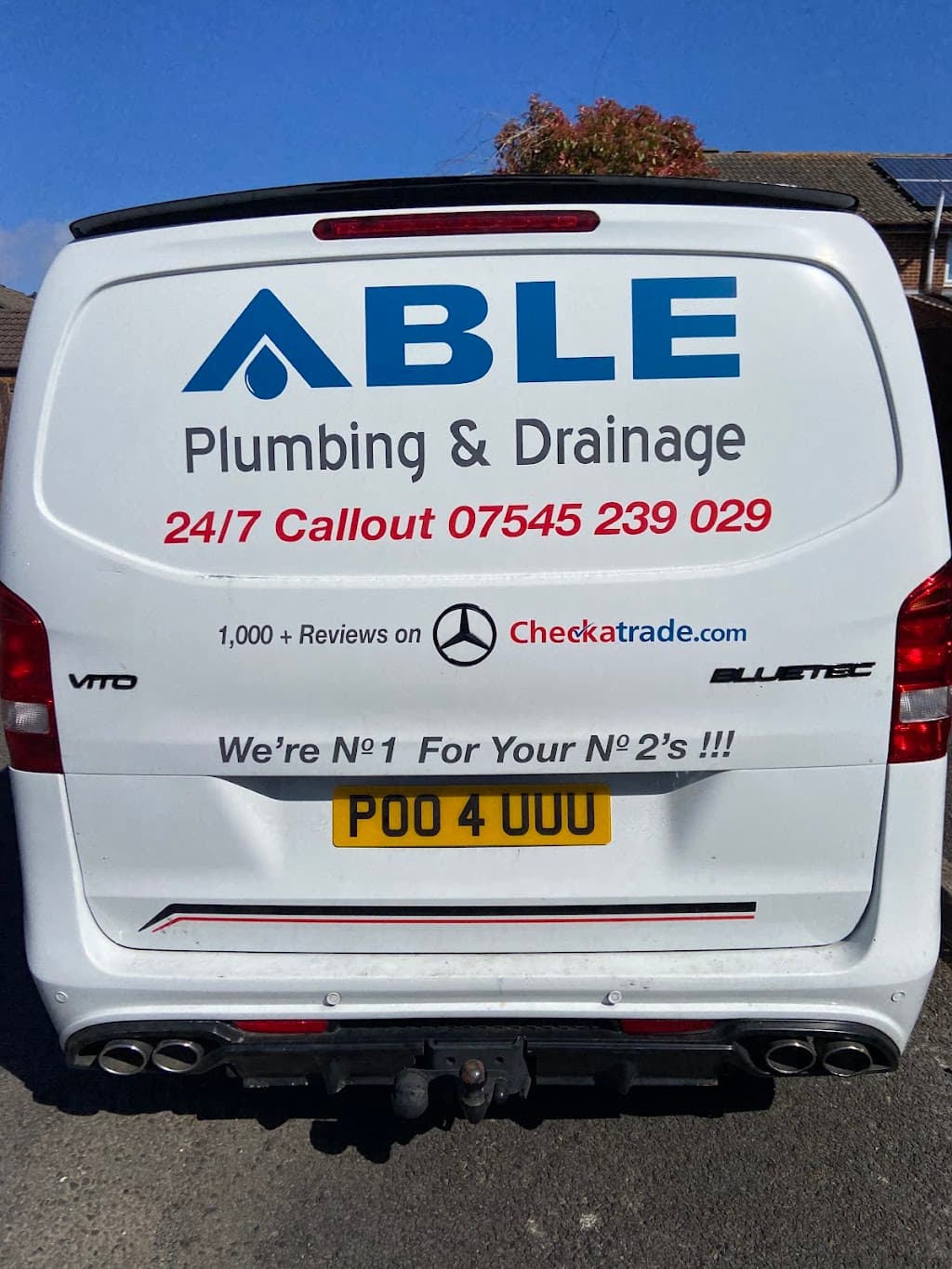 ABLE PLUMBING AND DRAINAGE LIMITED