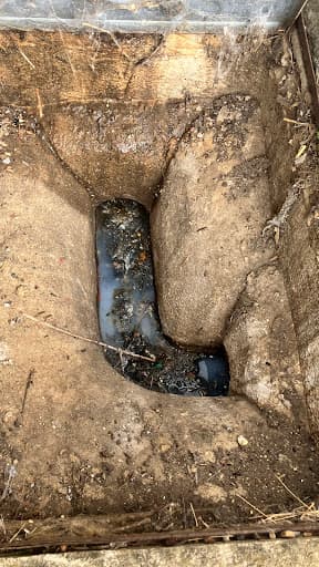 Flush and Flow Drainage — Customer photo