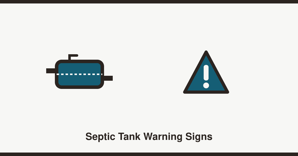 How often should a septic tank be emptied? Warning signs to watch for